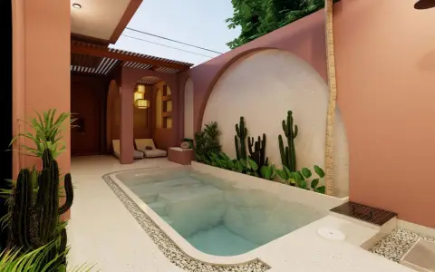 Brand-New Contemporary Boutique Villa Syrine in Ungasan