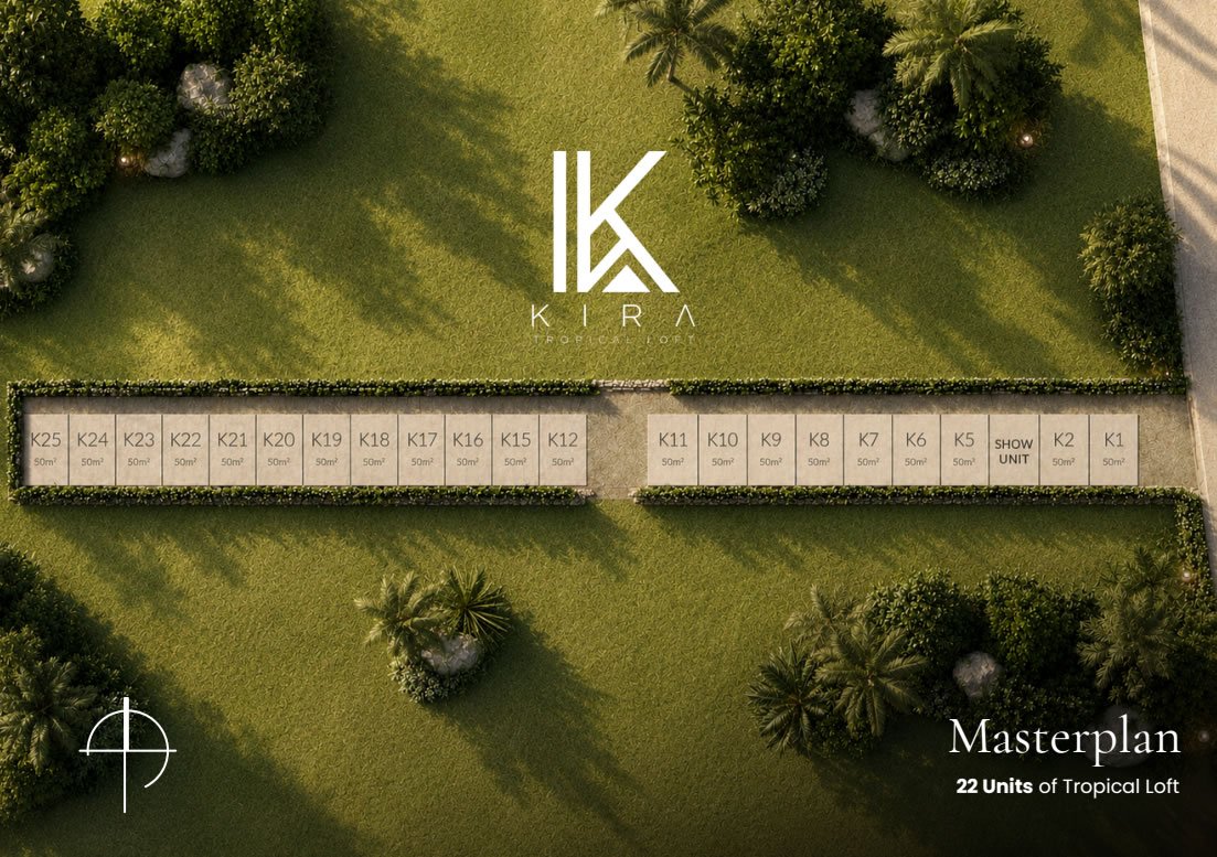 KIRA Tropical Lofts 1-Bedroom with Private Pool in Kerobokan KIRA Tropical Lofts 1-Bedroom with Private Pool in Kerobokan