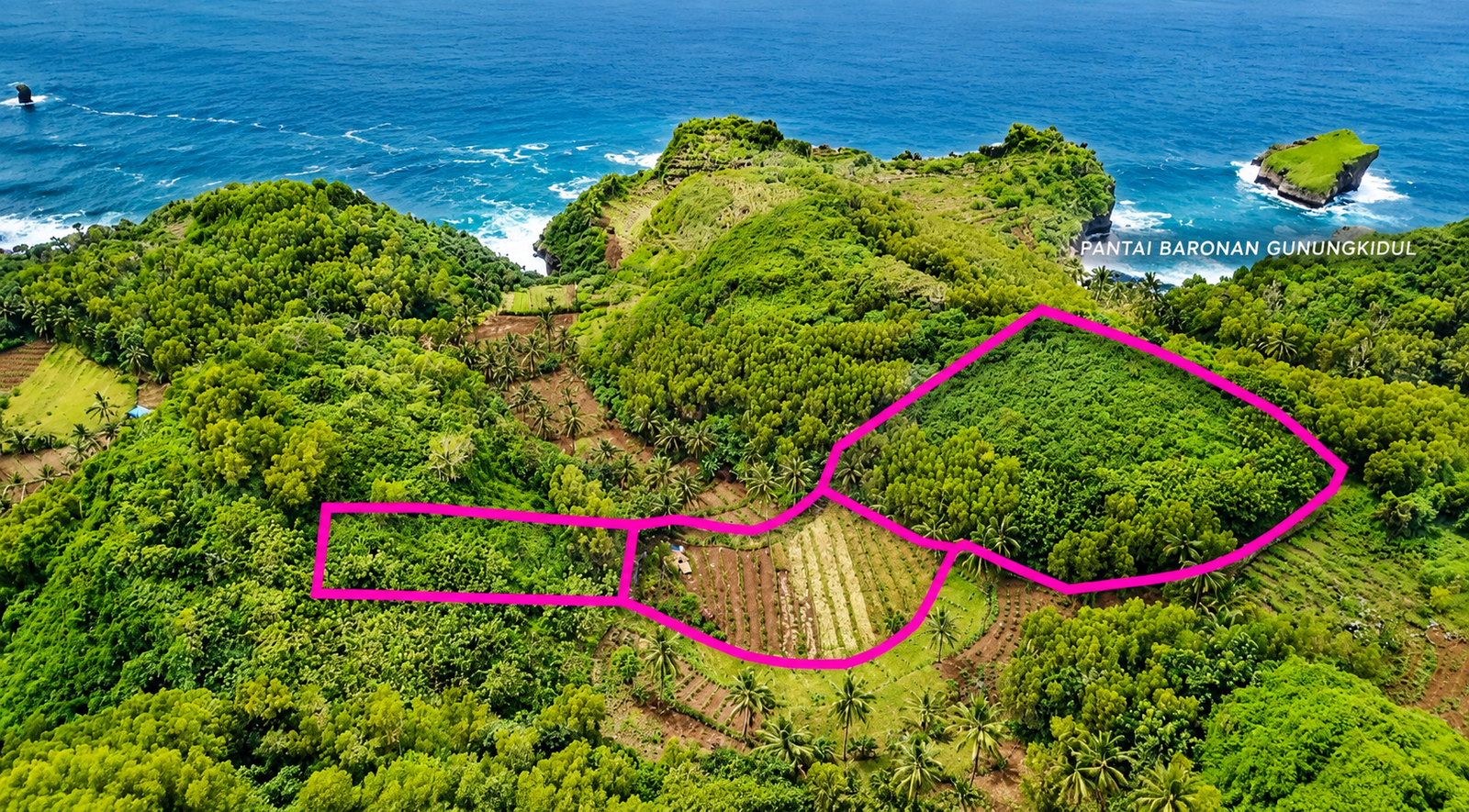 Beautiful 60 Ares Land near Krokoh Beach, Gunungkidul Beautiful 60 Ares Land near Krokoh Beach, Gunungkidul