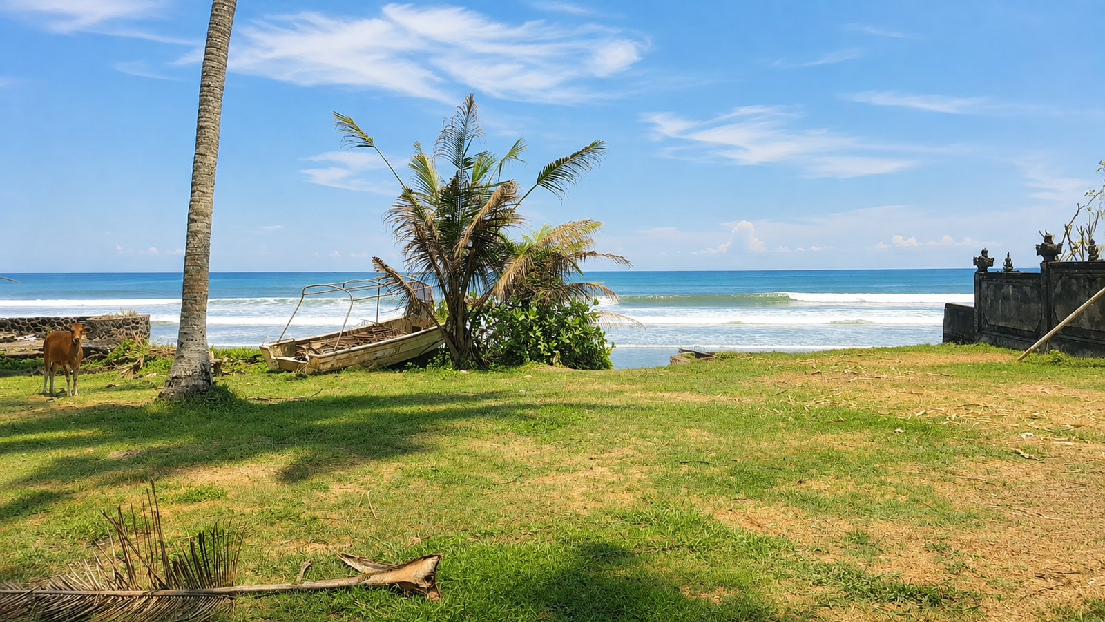 Beachfront Pasut Beach Tabanan 20 ares Freehold with Best Sunset View Beachfront Pasut Beach Tabanan 20 ares Freehold with Best Sunset View