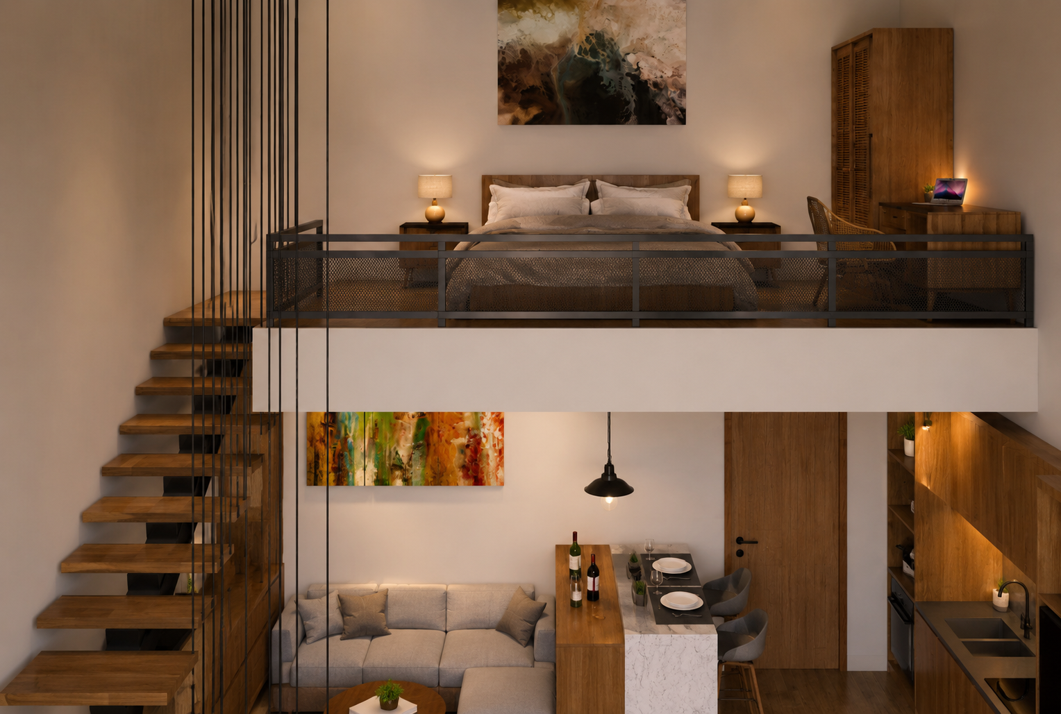 KIRA Tropical Lofts 1-Bedroom with Private Pool in Kerobokan KIRA Tropical Lofts 1-Bedroom with Private Pool in Kerobokan