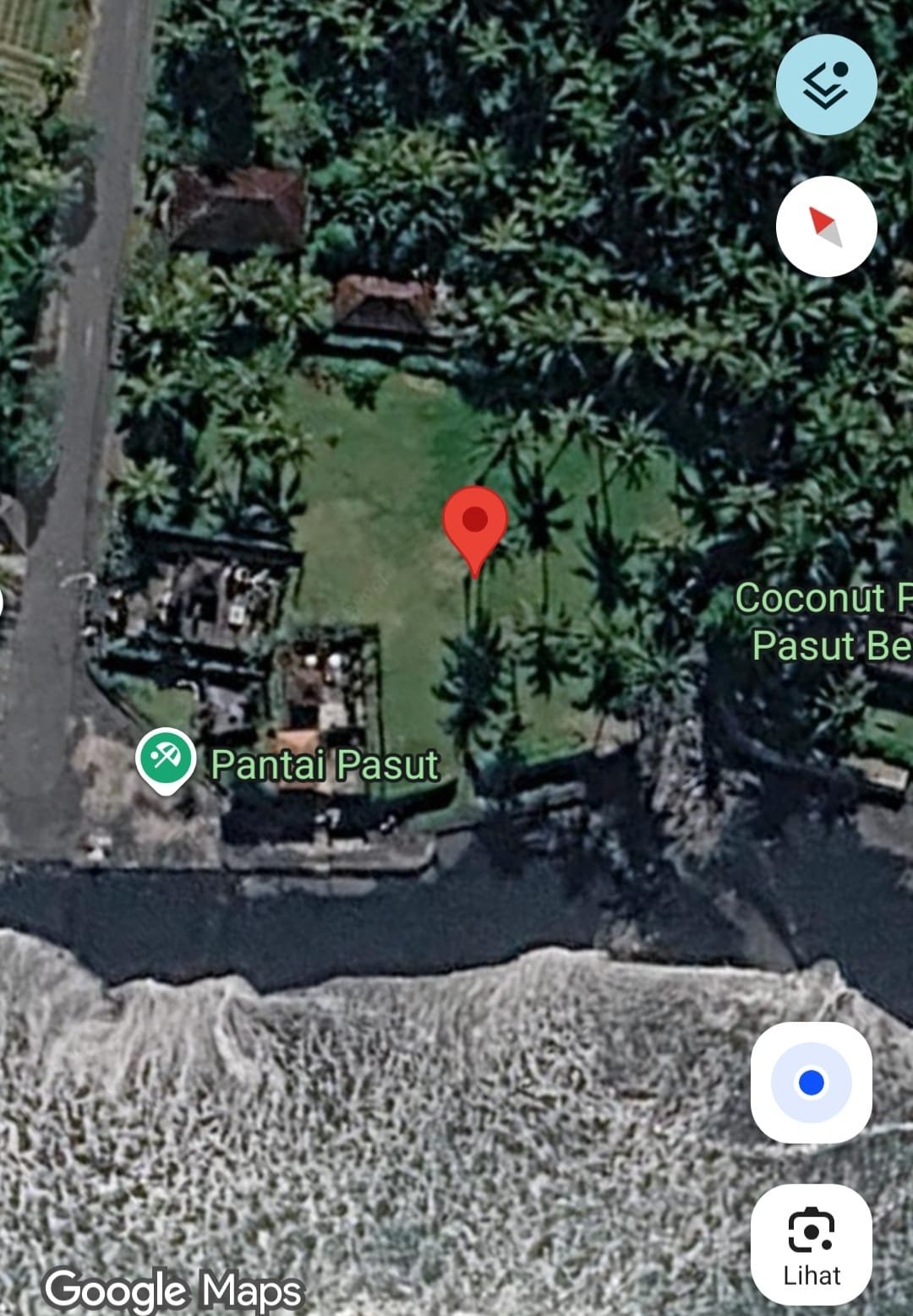 Beachfront Pasut Beach Tabanan 20 ares Freehold with Best Sunset View