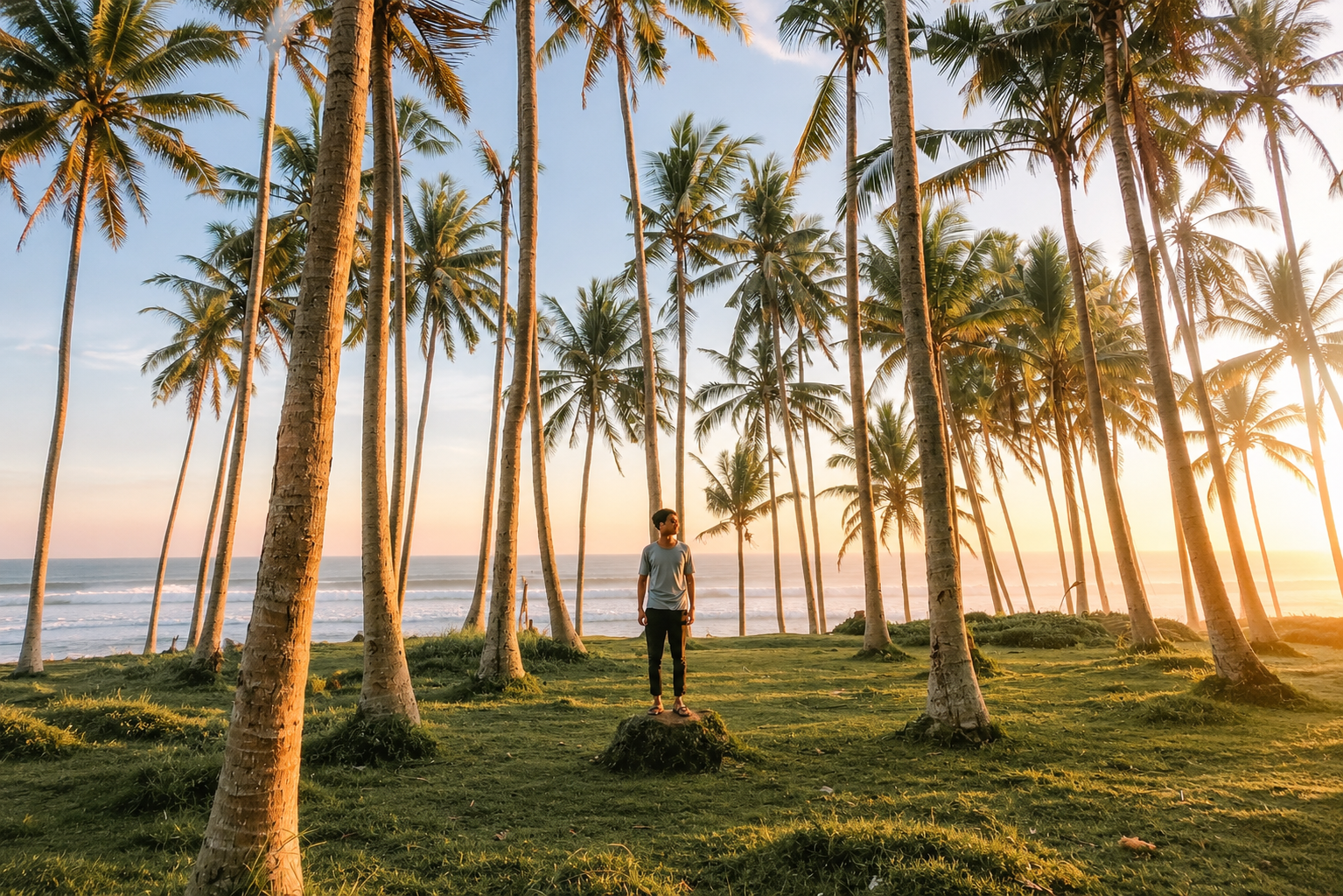 Beachfront Pasut Beach Tabanan 20 ares Freehold with Best Sunset View Beachfront Pasut Beach Tabanan 20 ares Freehold with Best Sunset View