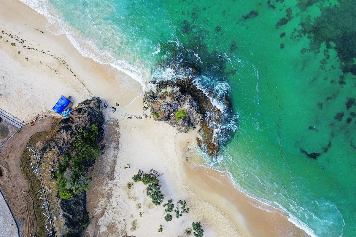 2.23 Hectares Beachfront Land Mandalika Kuta Lombok