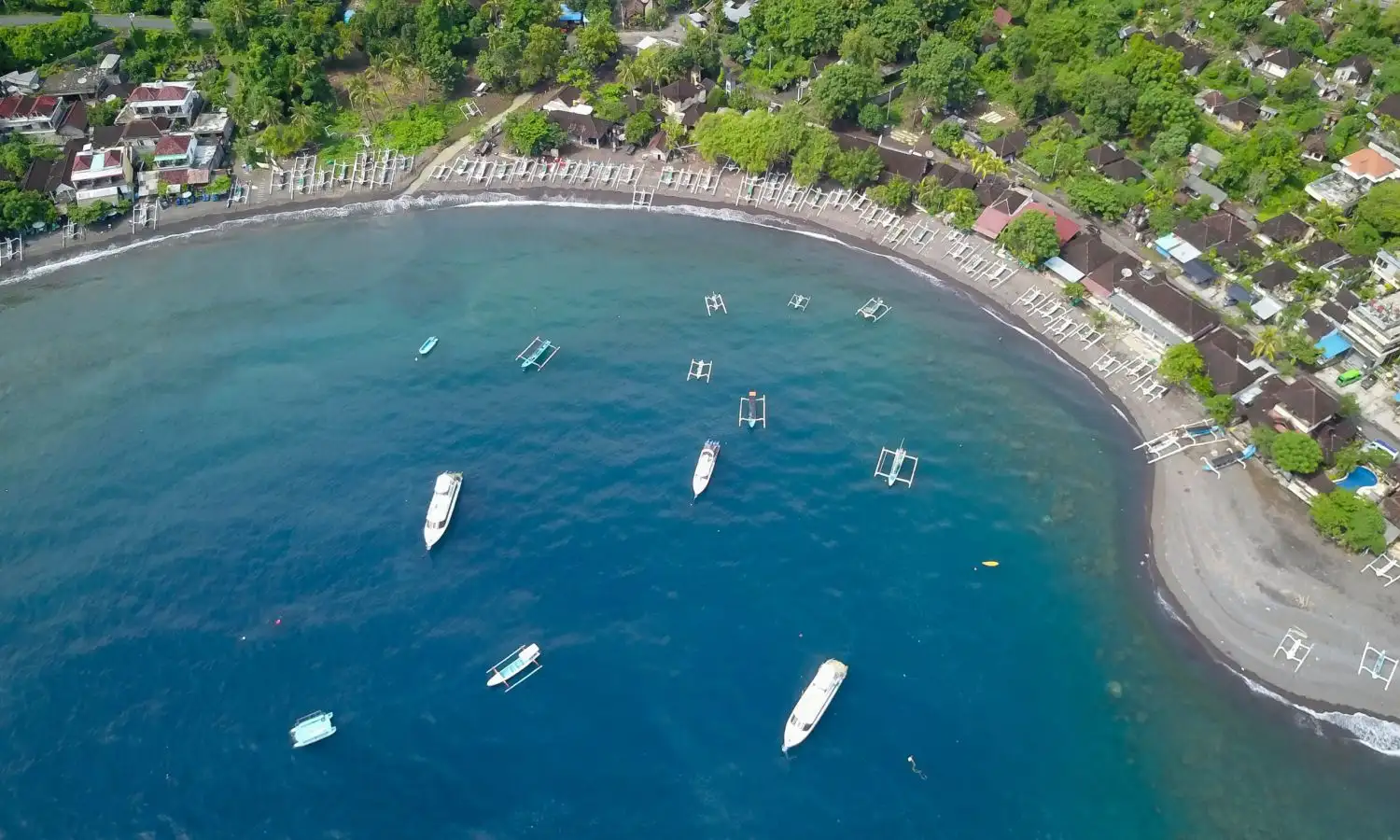 1.33 Hectares Cliff-Front Land in Amed, Karangasem