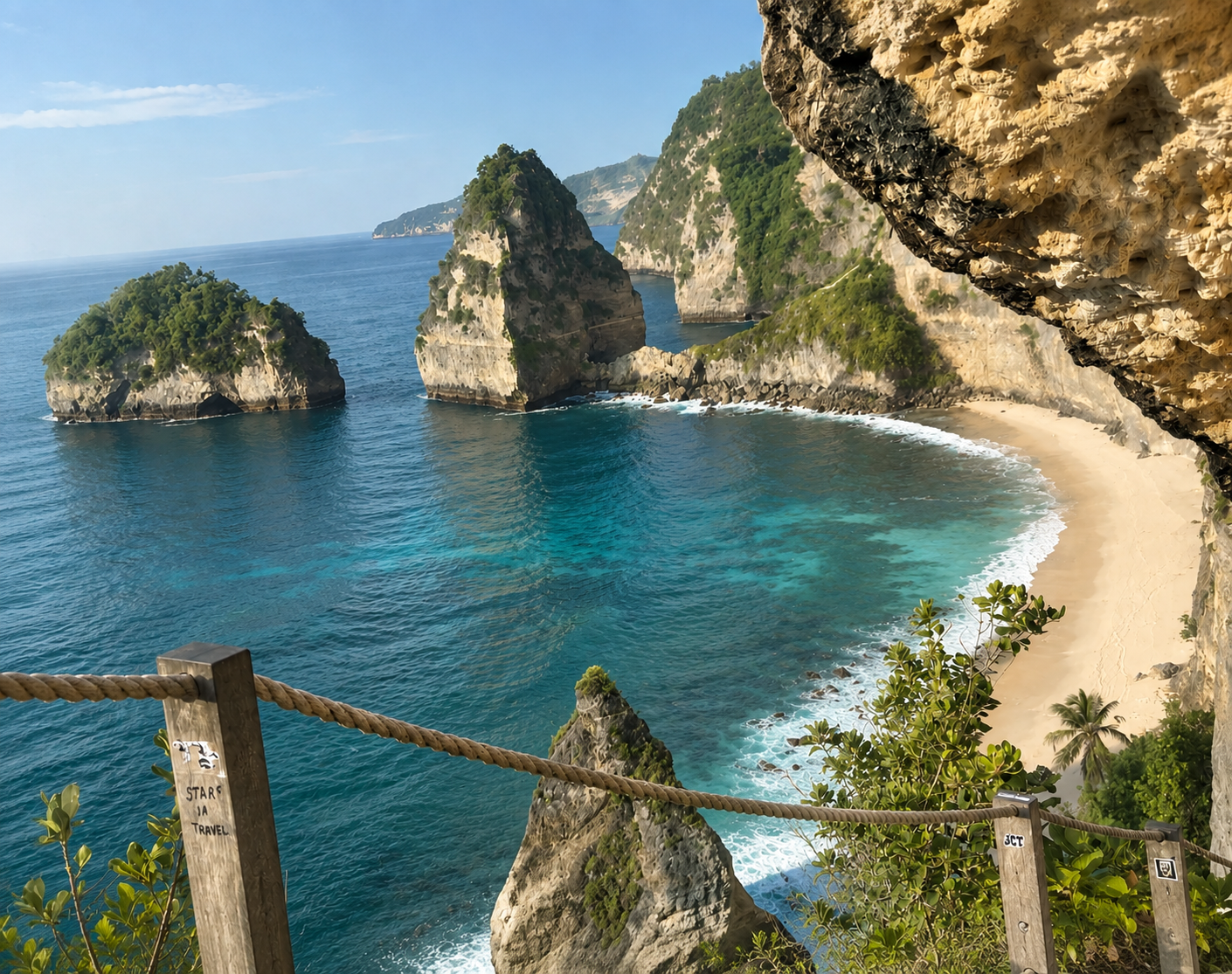 Gorgeous Oceanview Clifftop 1 Hectare Land in Nusa Penida
